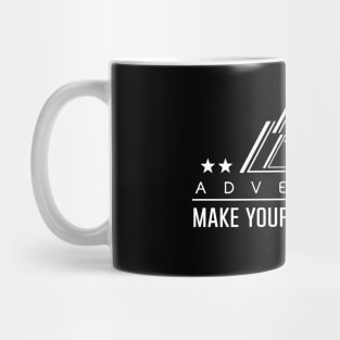 adventure, make your own journey Mug